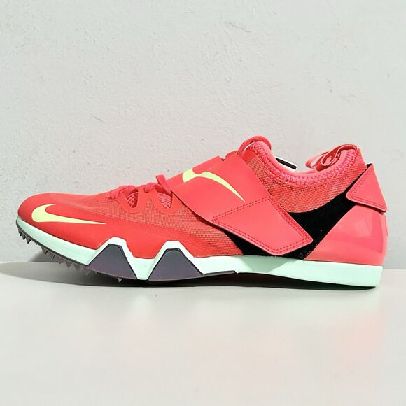 Nike Pole Vault Elite “Bright Crimson Lime Blast” Men’s Size 9 Track Spikes main image 6